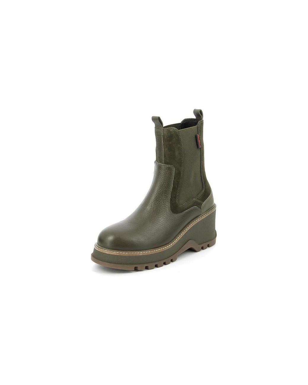 Bottines Wag, Bottillons , Kickers en coloris Green