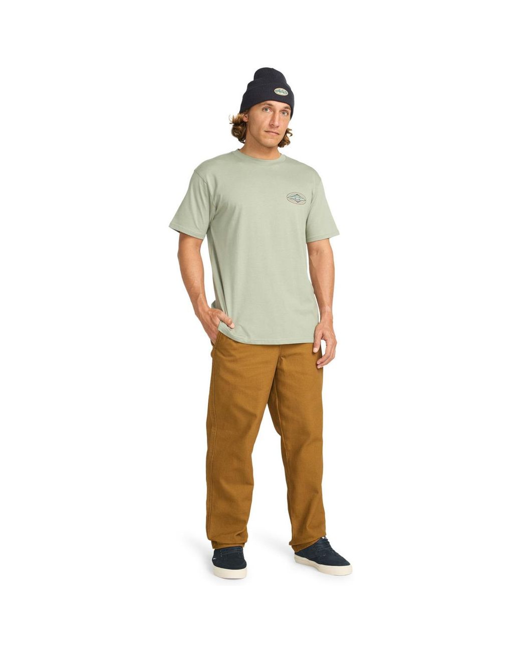 T-shirt Diamond Vision Billabong pour homme en coloris Green