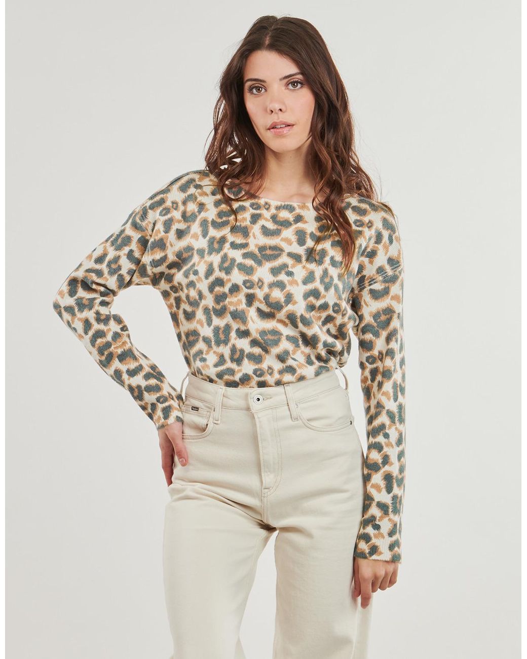 Pull Onlsanne ONLY en coloris Natural