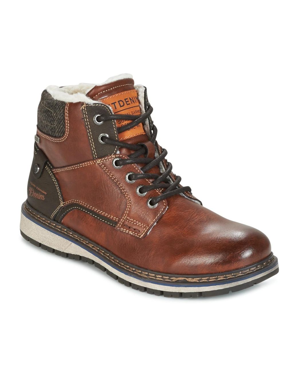 Boots Tom Tailor pour homme en coloris Brown