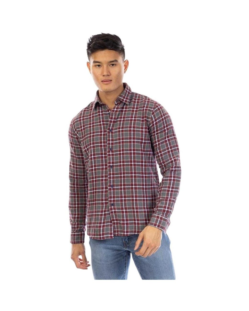 Chemise Enbrook Peter Werth pour homme en coloris Purple