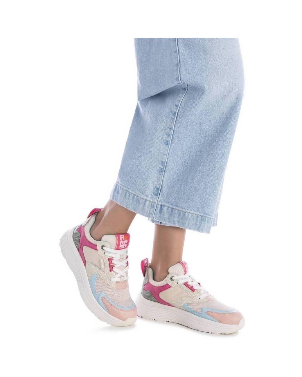 Baskets 17285301 Refresh en coloris Pink