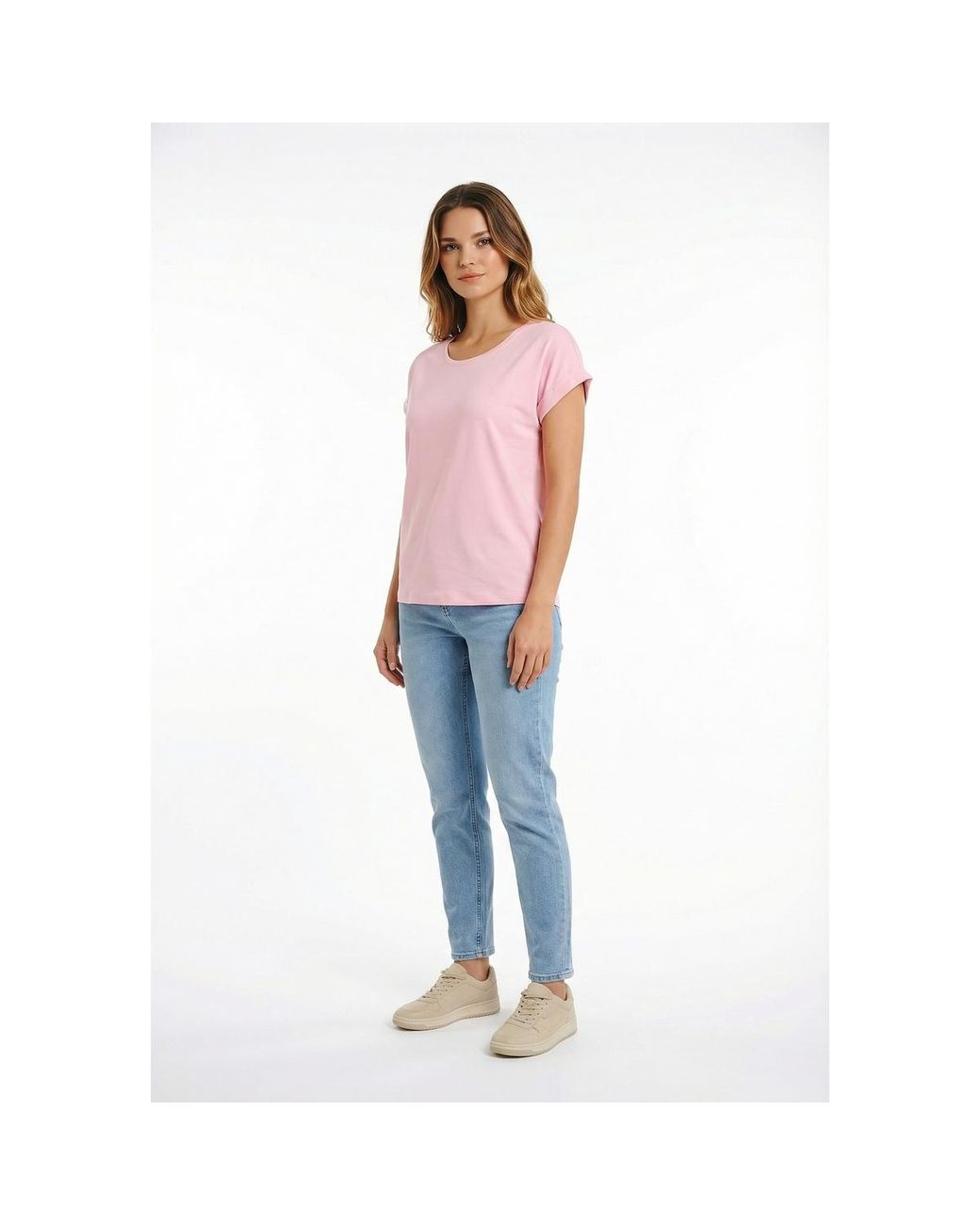 T-shirt 15106662 ONLY en coloris Pink