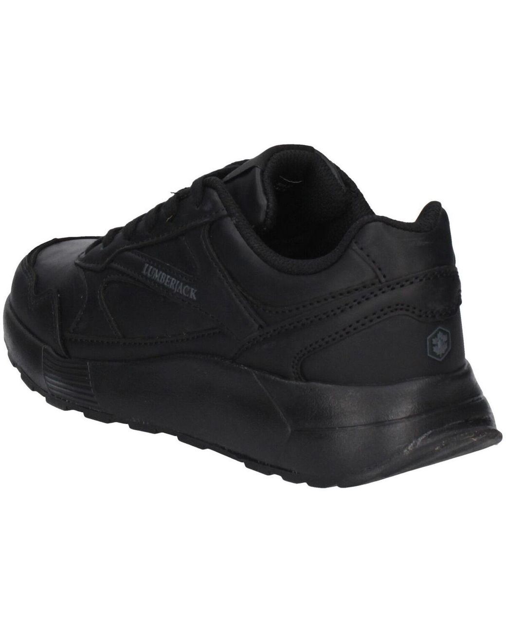 Baskets basses Lumberjack en coloris Black