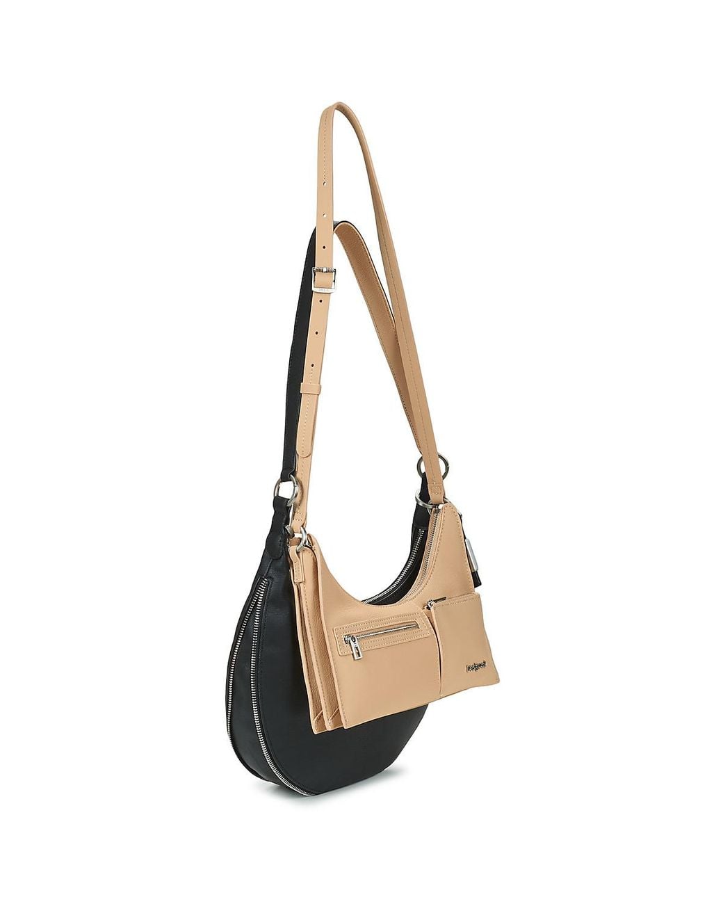 Desigual Handtas Delta Lyra in het Black