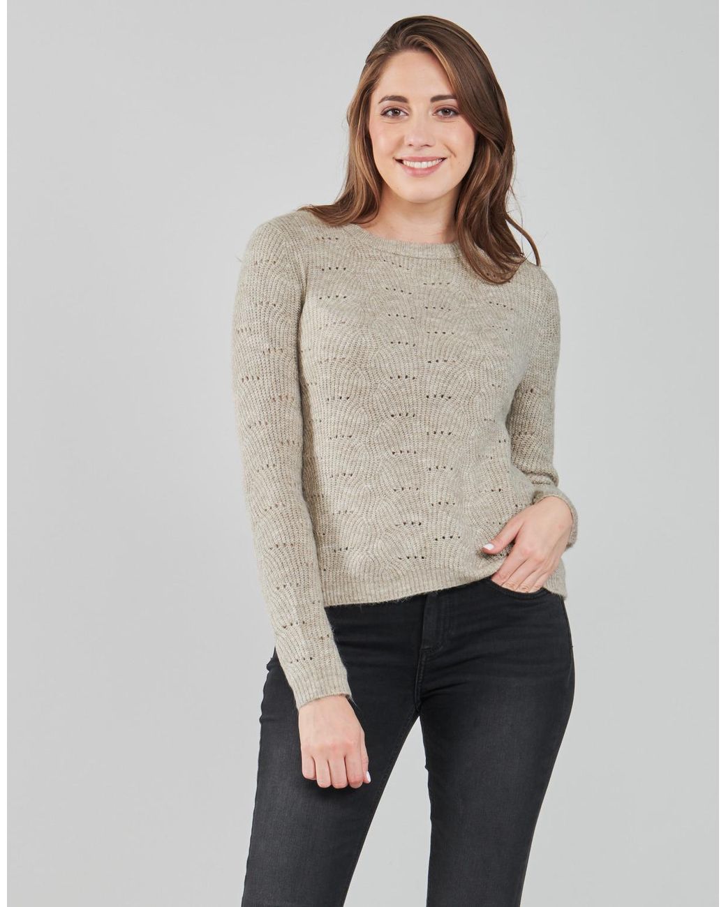 Pull ONLY en coloris Natural