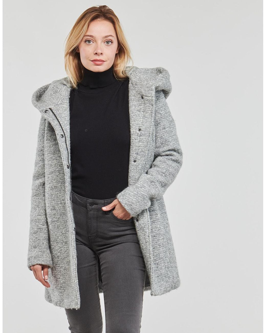 ONLY Mantel Onlsedona in het Gray