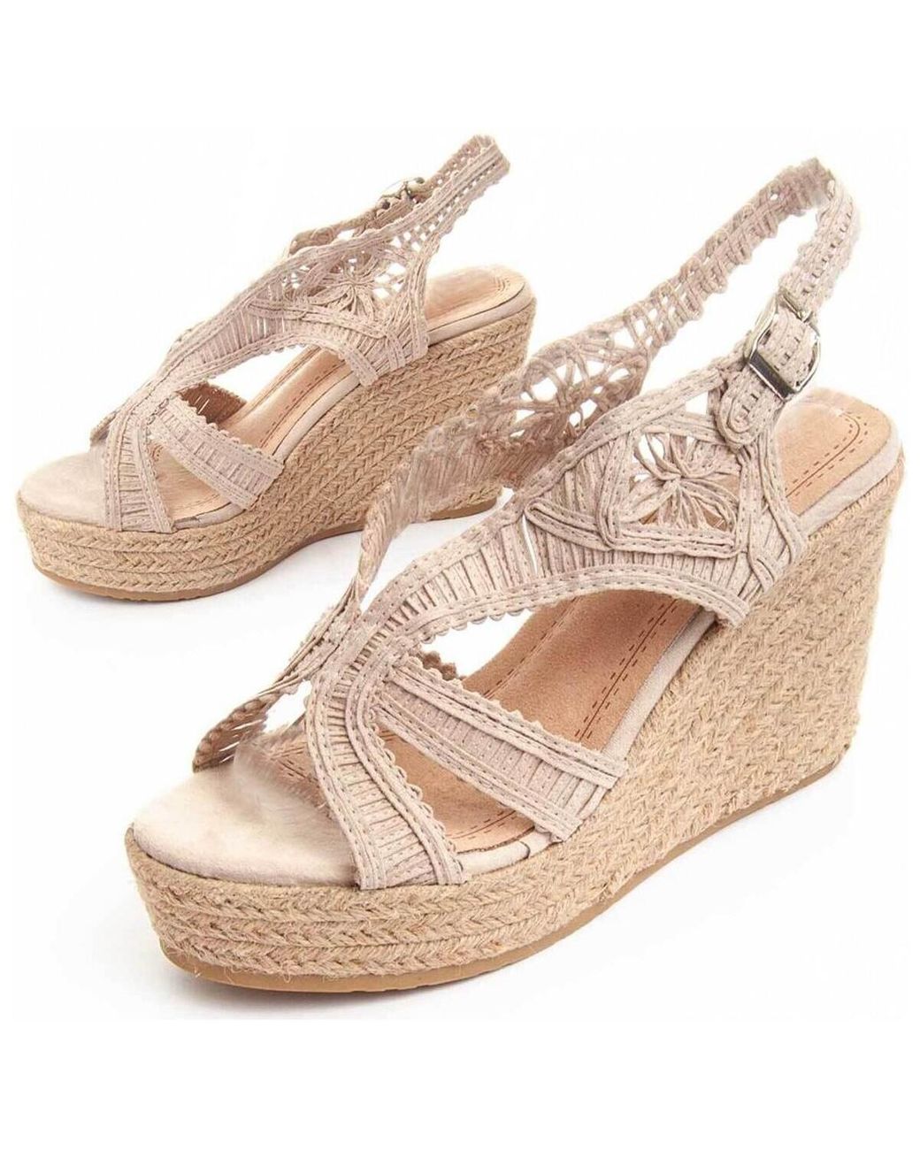 Espadrilles 89068 Montevita en coloris Metallic