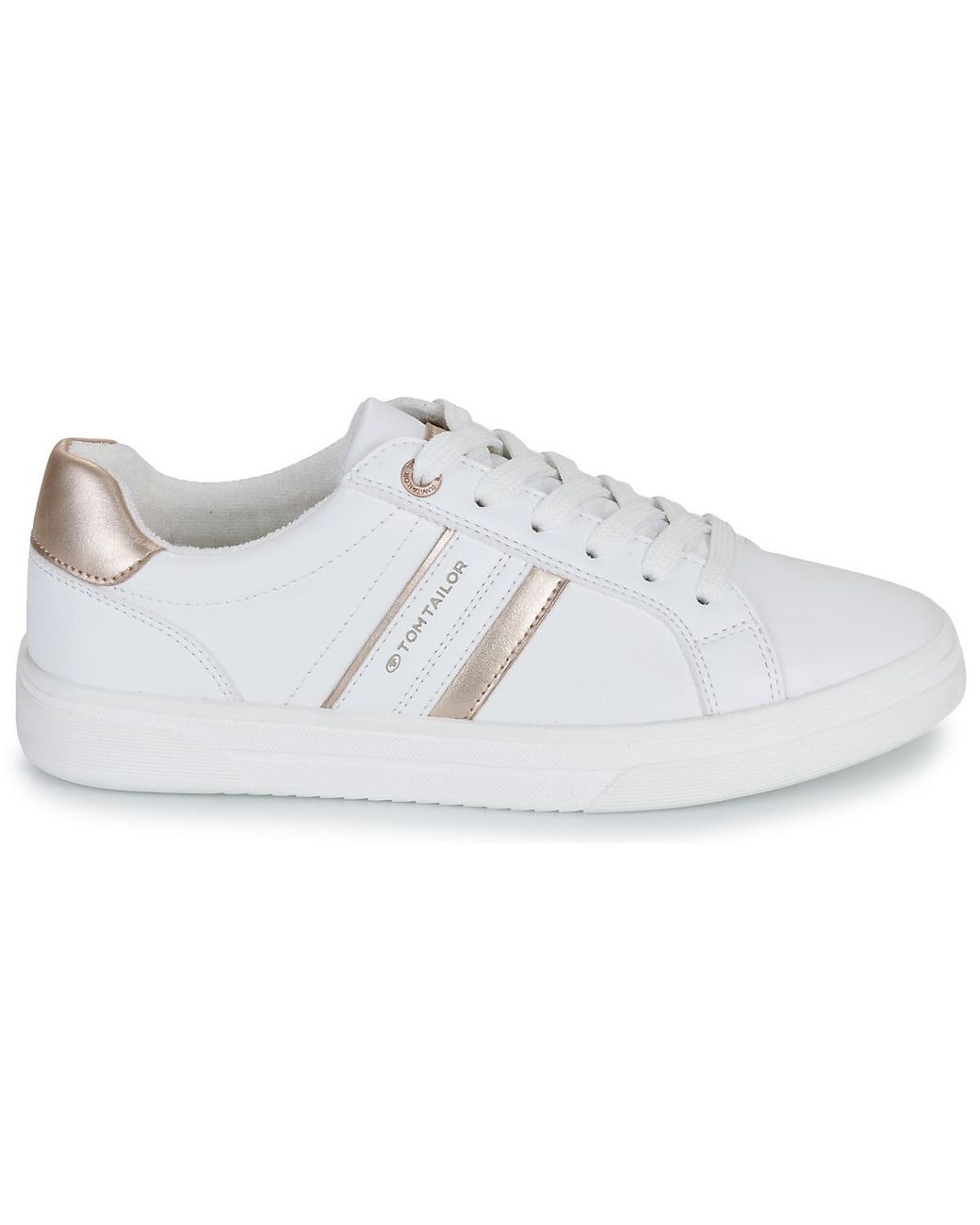 Baskets Basses Uinise Tom Tailor en coloris White