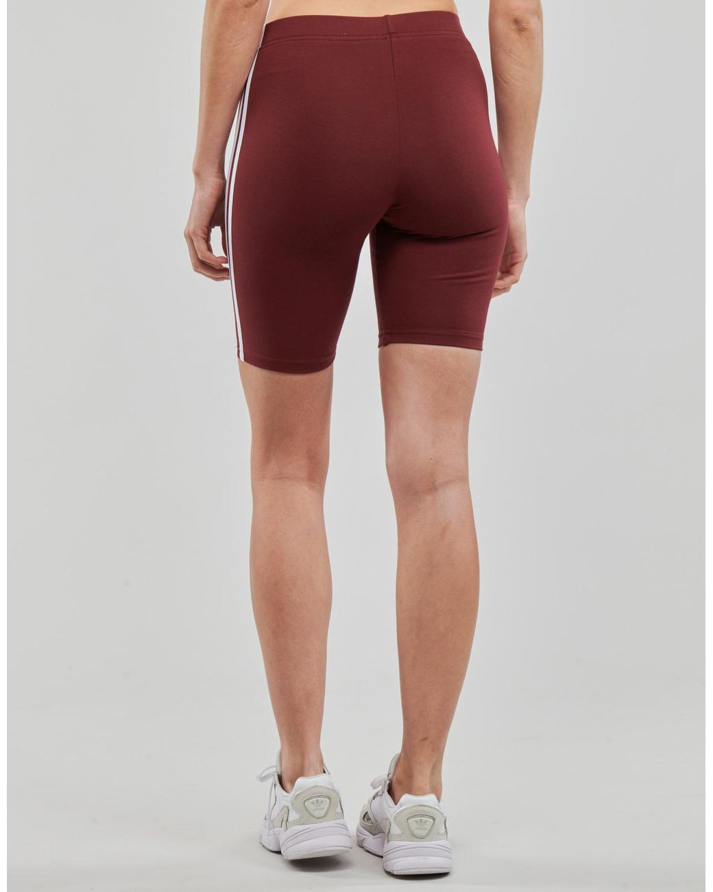 Adidas Legging 3S Bk Sho in het Red