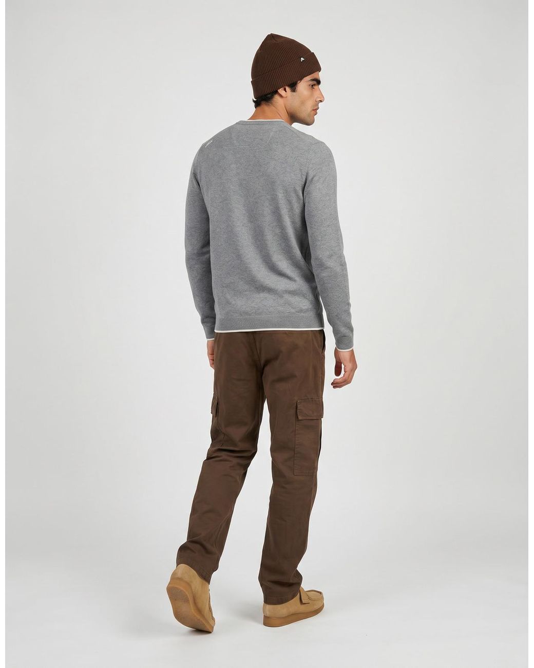 Pull P0Peroni Oxbow pour homme en coloris Gray