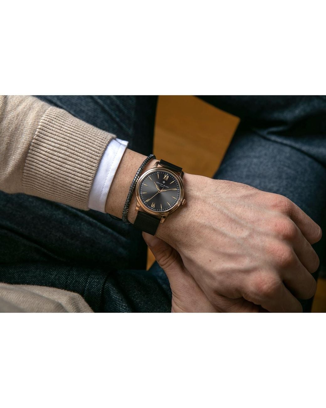 Bracelets Philipp Blanc pour homme en coloris Metallic