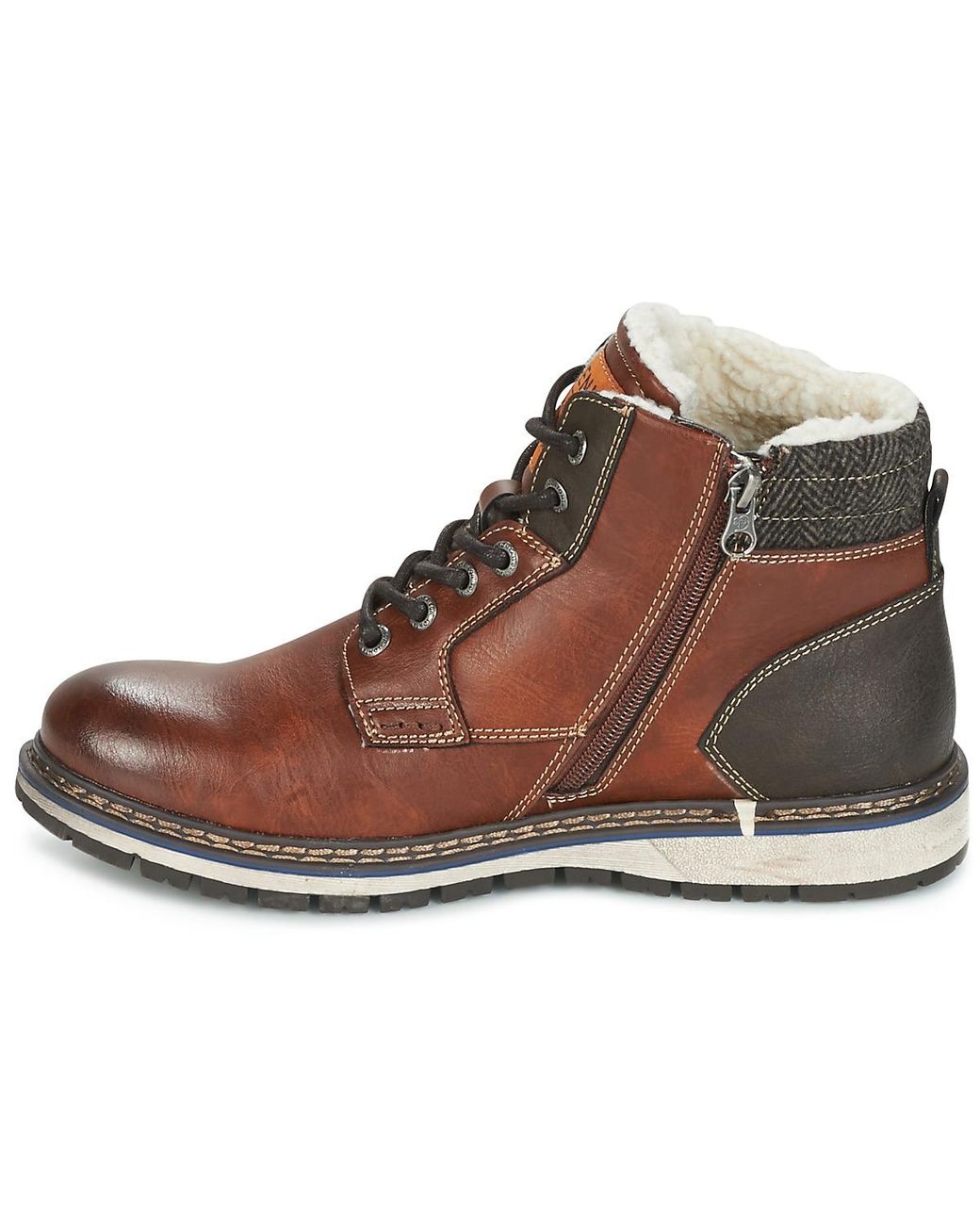 Boots Tom Tailor pour homme en coloris Brown