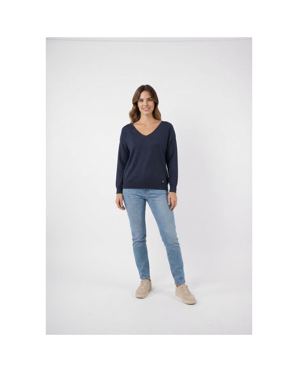 Pull m4977 Please en coloris Blue