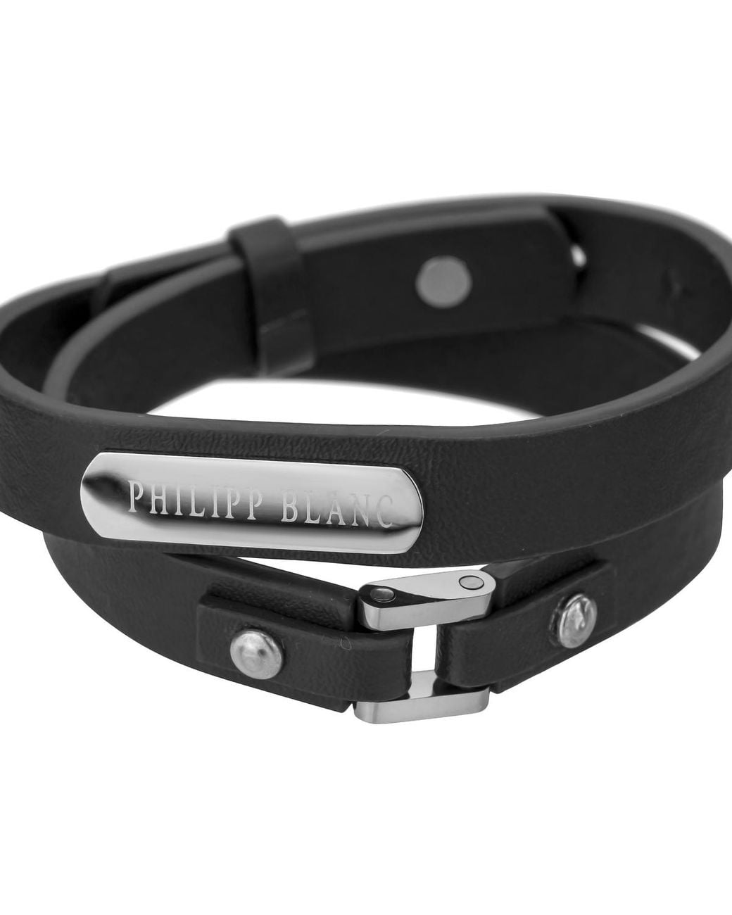 Bracelets Philipp Blanc pour homme en coloris Black