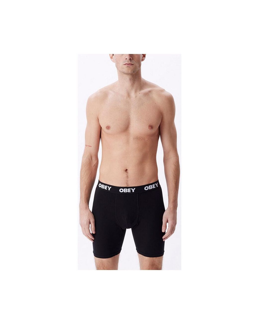Boxers Established Work 2 Pack Boxers Obey pour homme en coloris Black