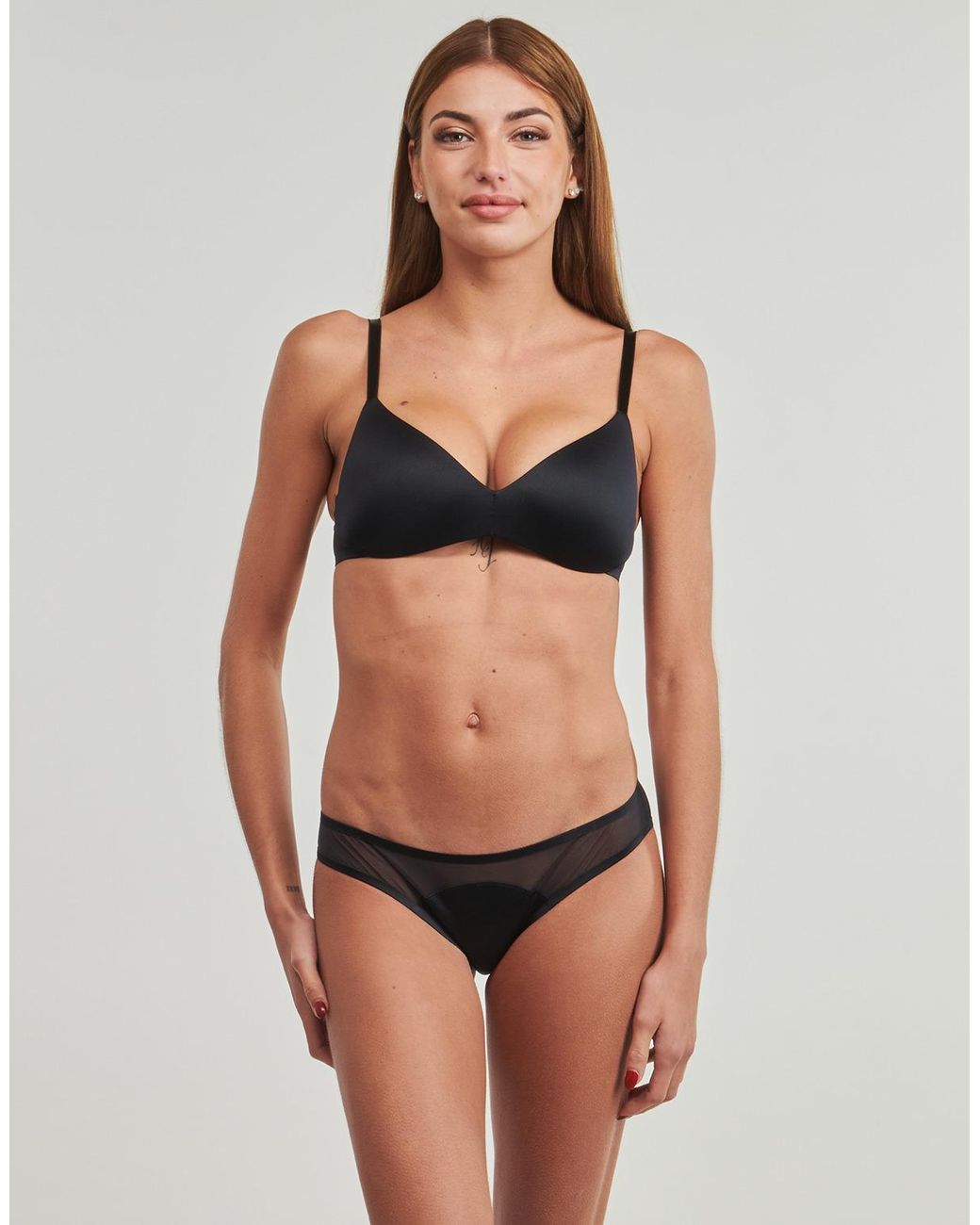 Emboitants Bianca Push-Up Passionata en coloris Black