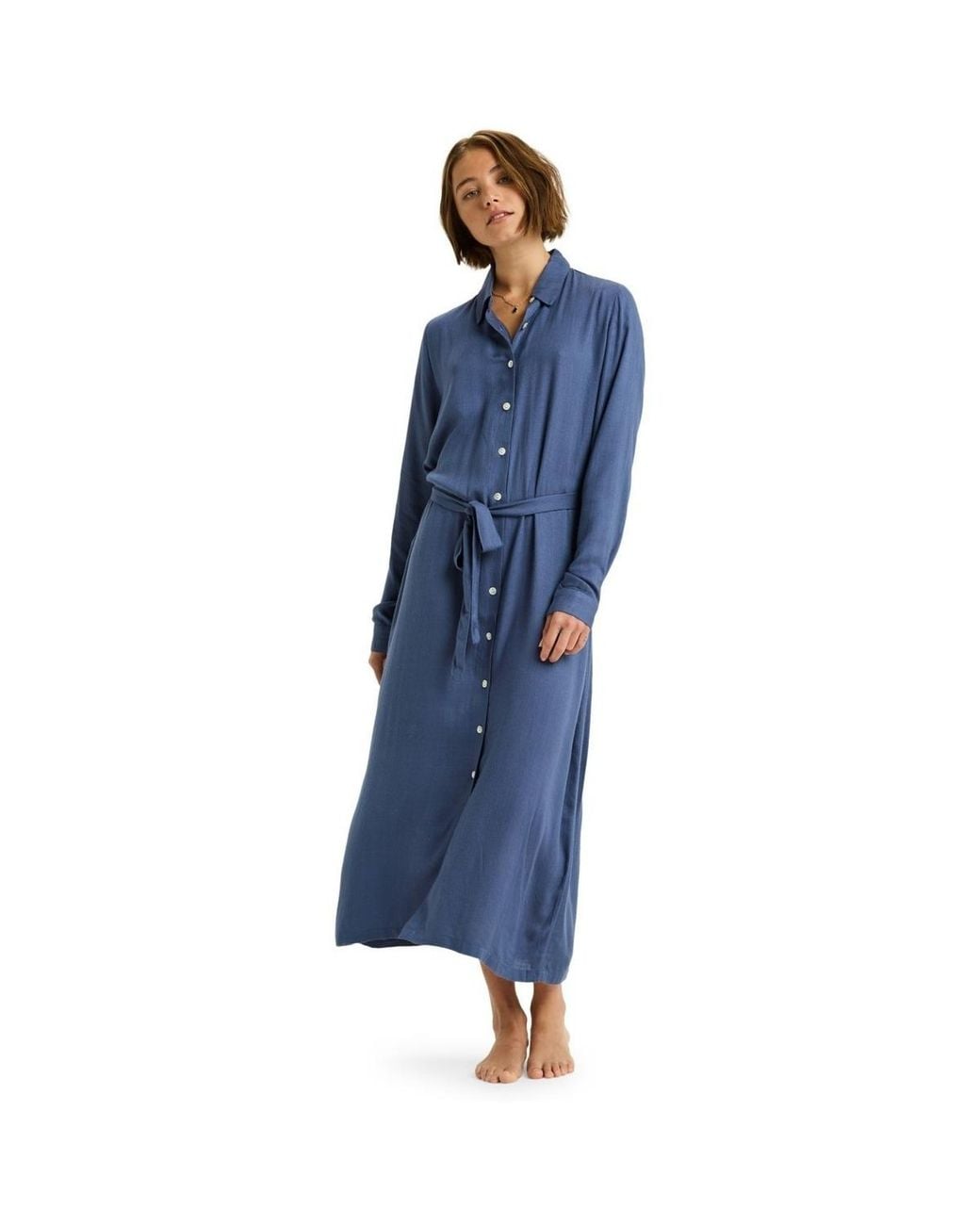 Robe Island Escape Solid Roxy en coloris Blue