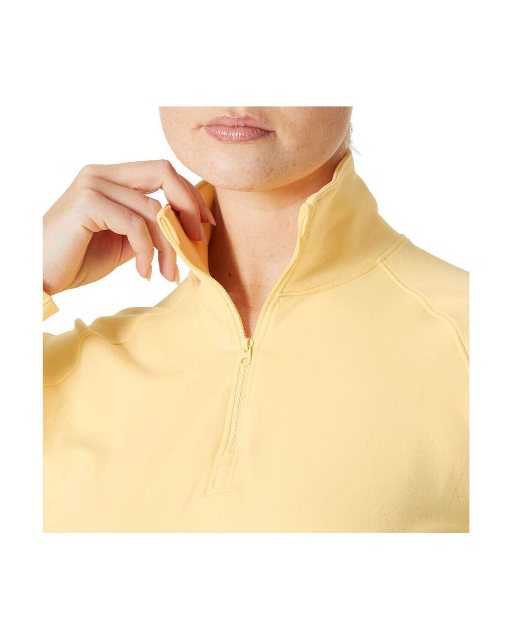 Pull W Verglas 1/2 Zip Helly Hansen en coloris Yellow