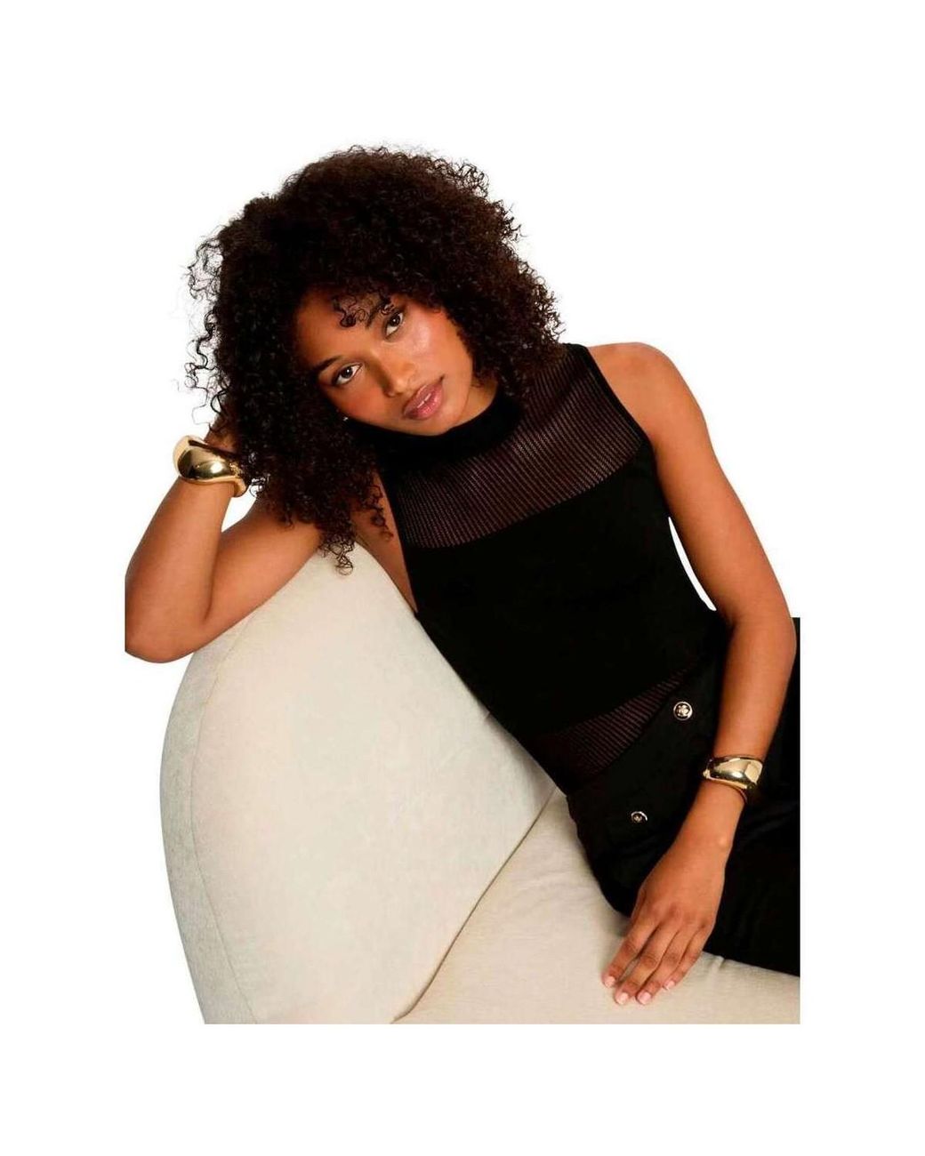 Blouses 15266601 Morgan en coloris Black
