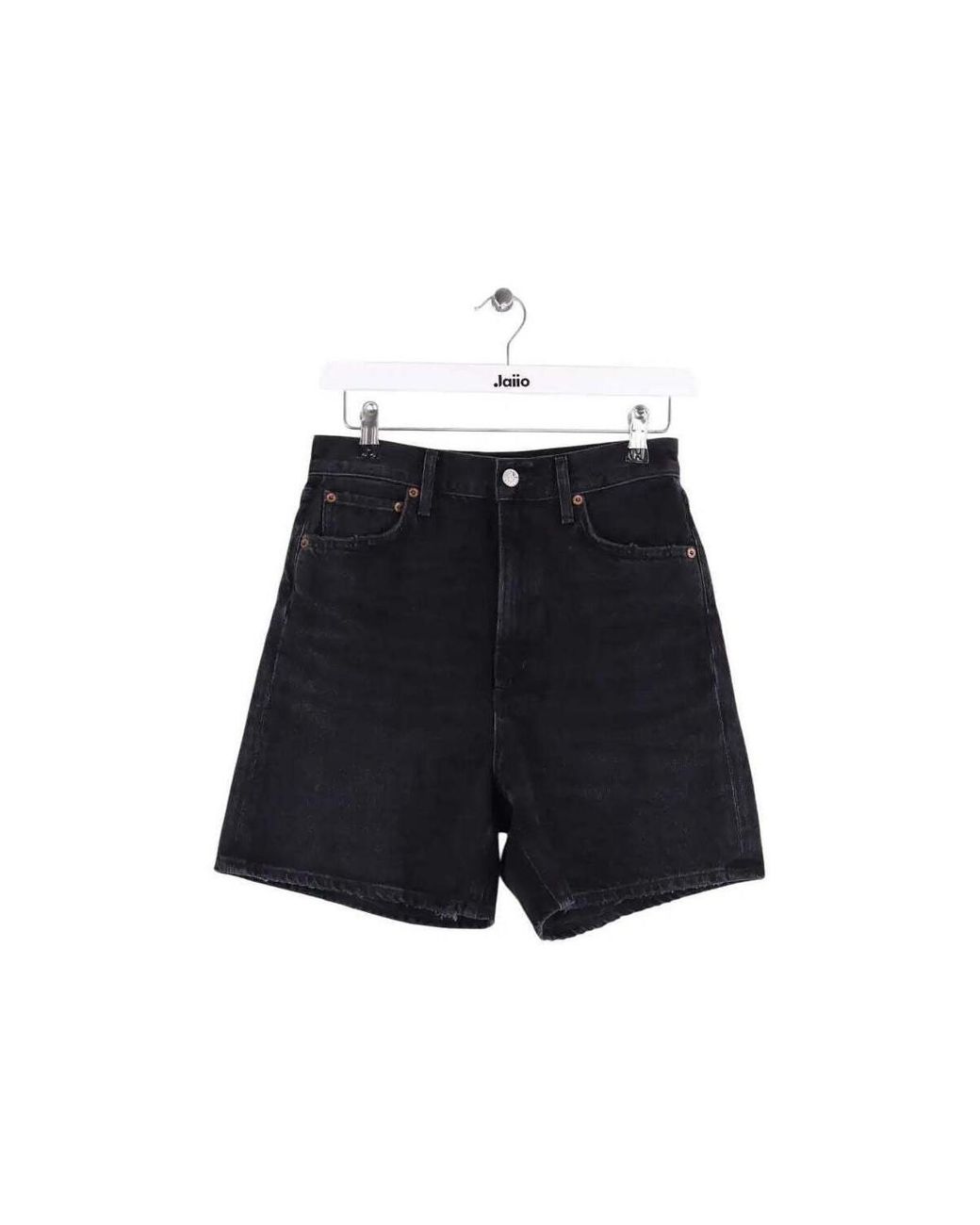 Short Bermuda Agolde en coloris Black