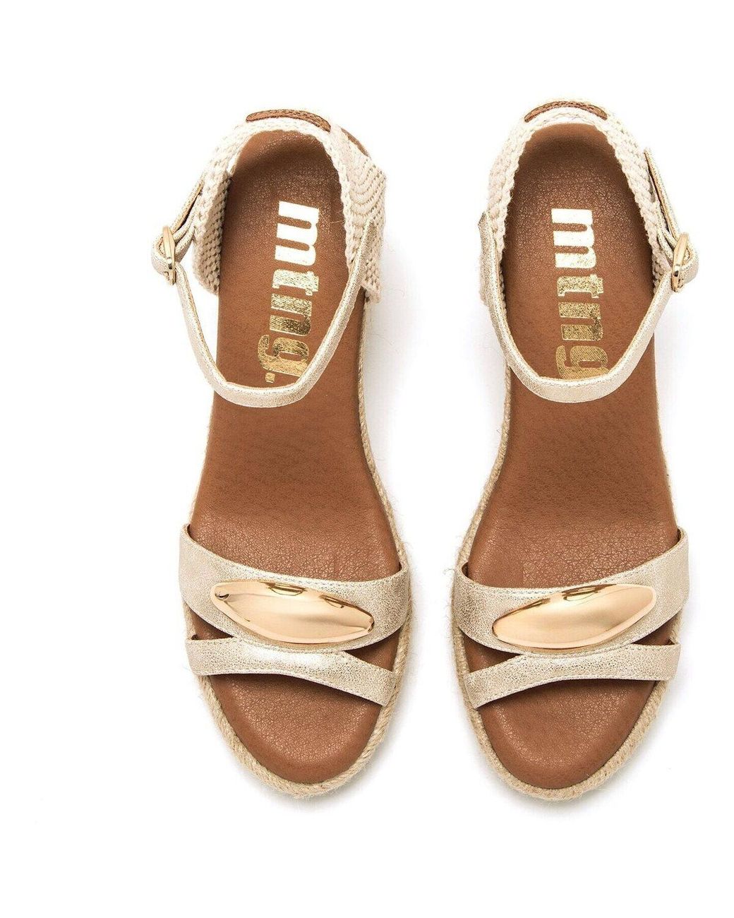 Espadrilles Louisa MTNG en coloris Natural