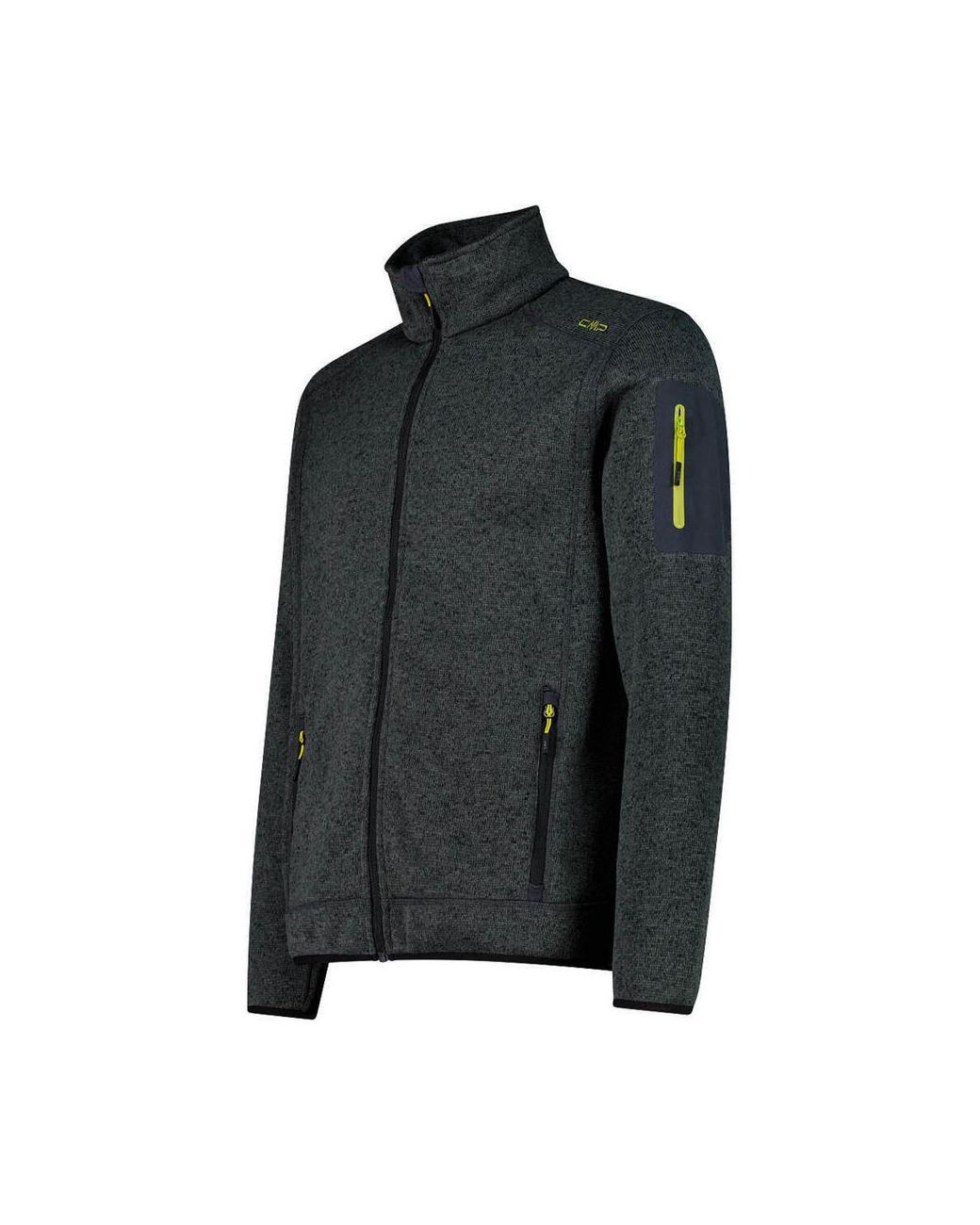 Polaire Jacket CMP pour homme en coloris Black