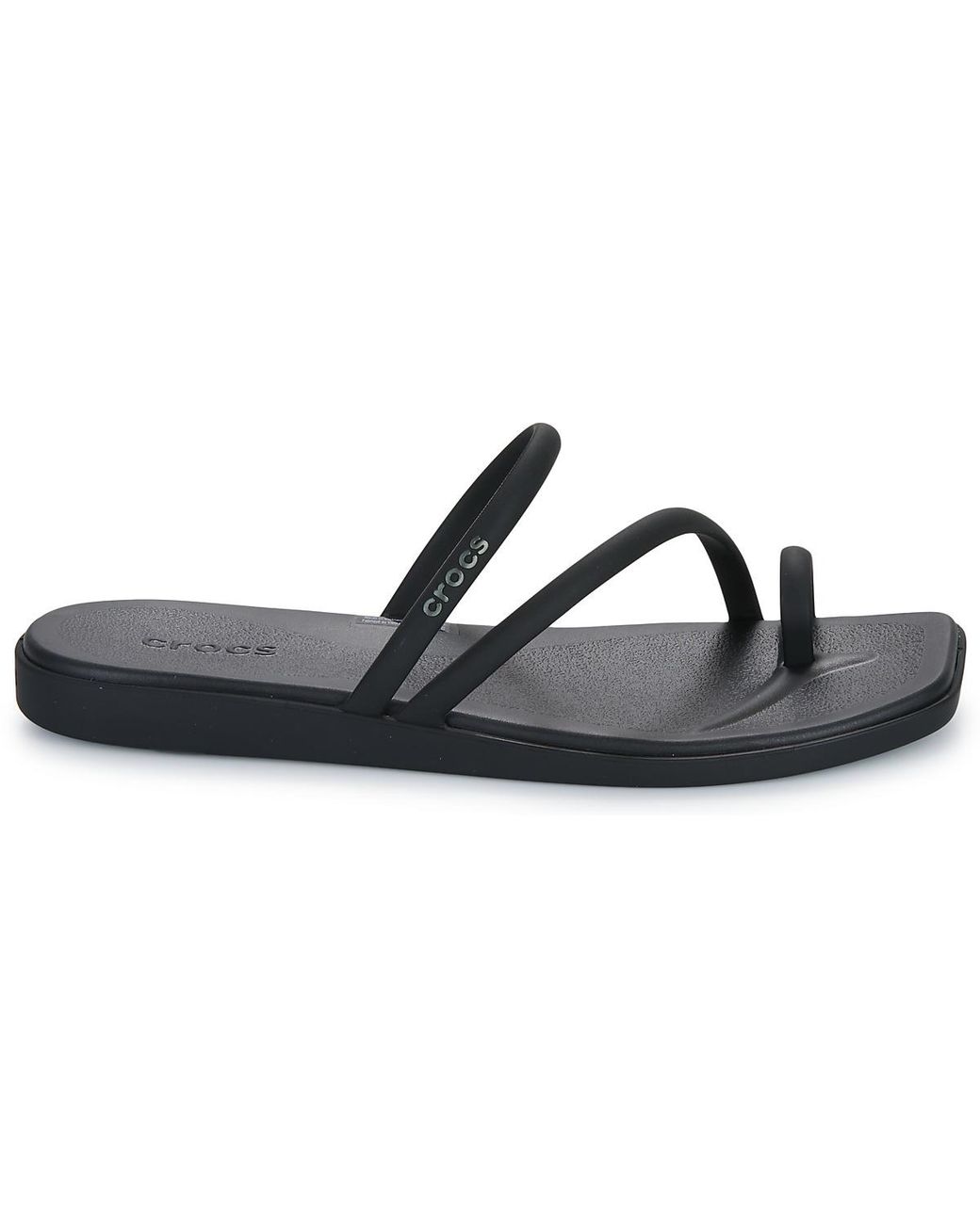 CROCSTM Black Zehentrenner Miami Toe Loop Sandal
