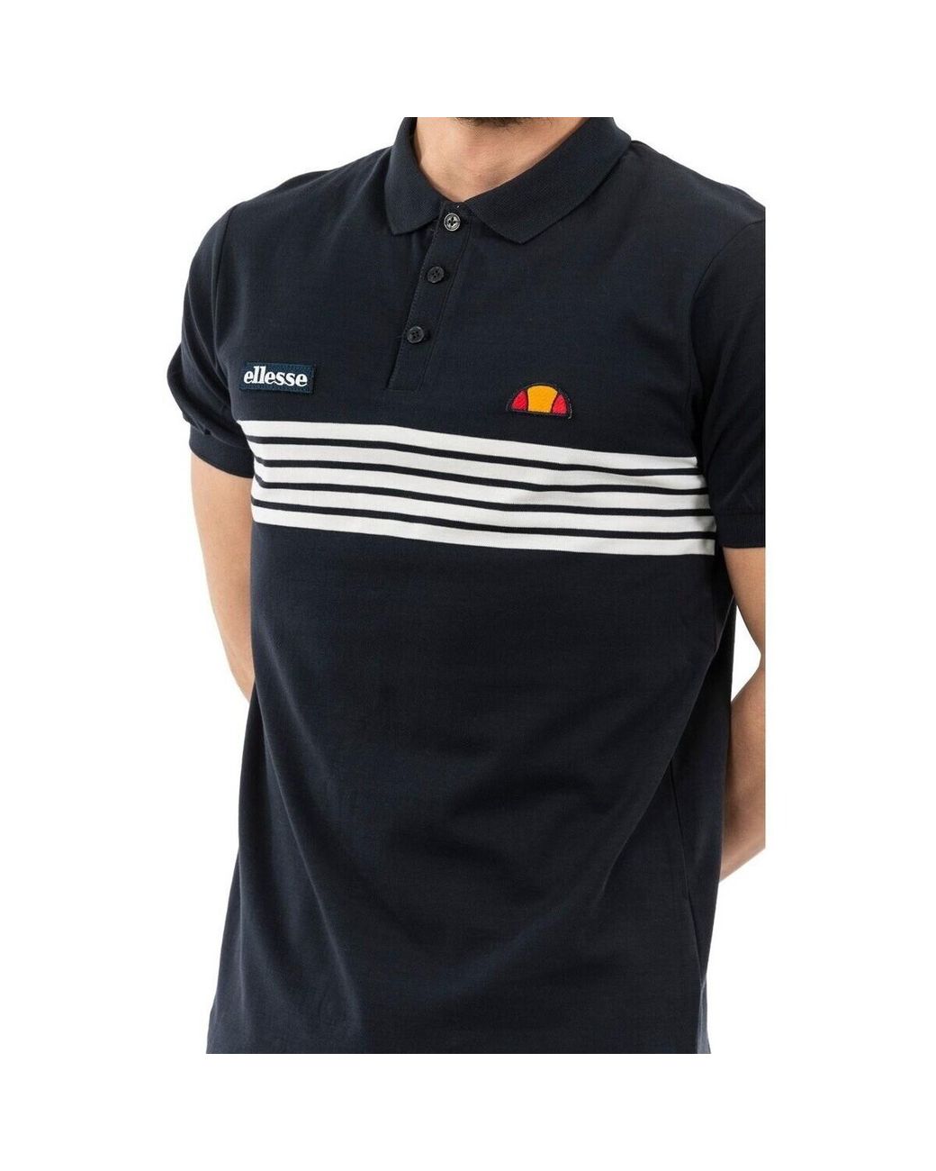 Polo vanni navy Ellesse pour homme en coloris Black
