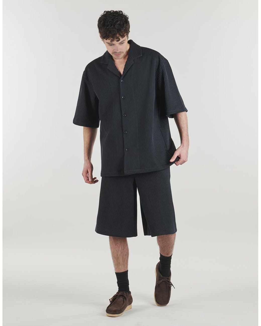Minimum Korte Broek Jasper Shorts in het Blue voor heren