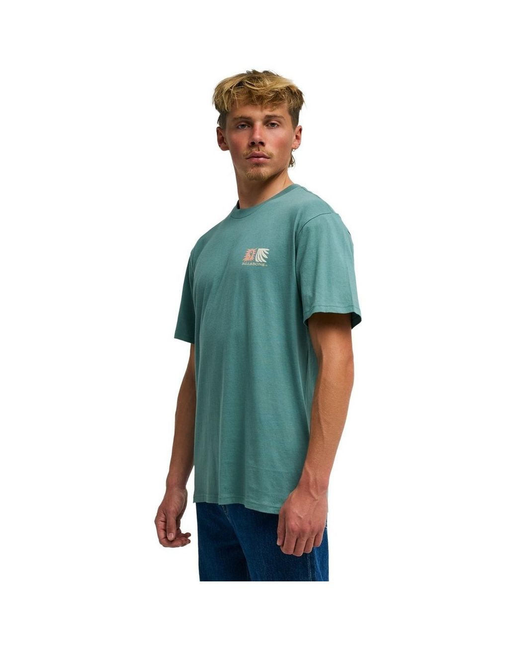 T-shirt Surge Billabong pour homme en coloris Green