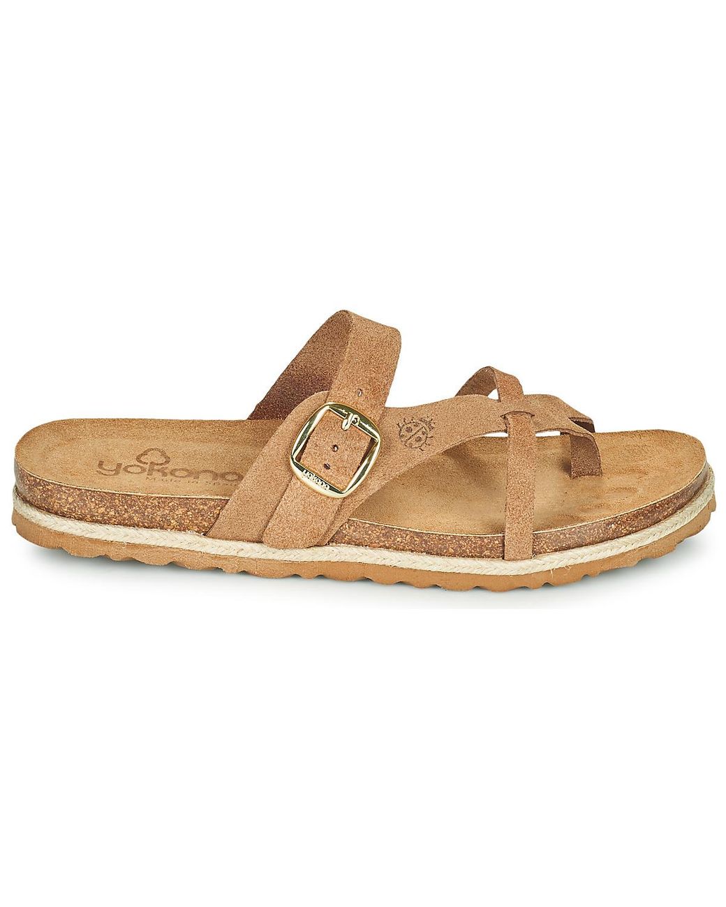 Mules Chipre Yokono en coloris Brown