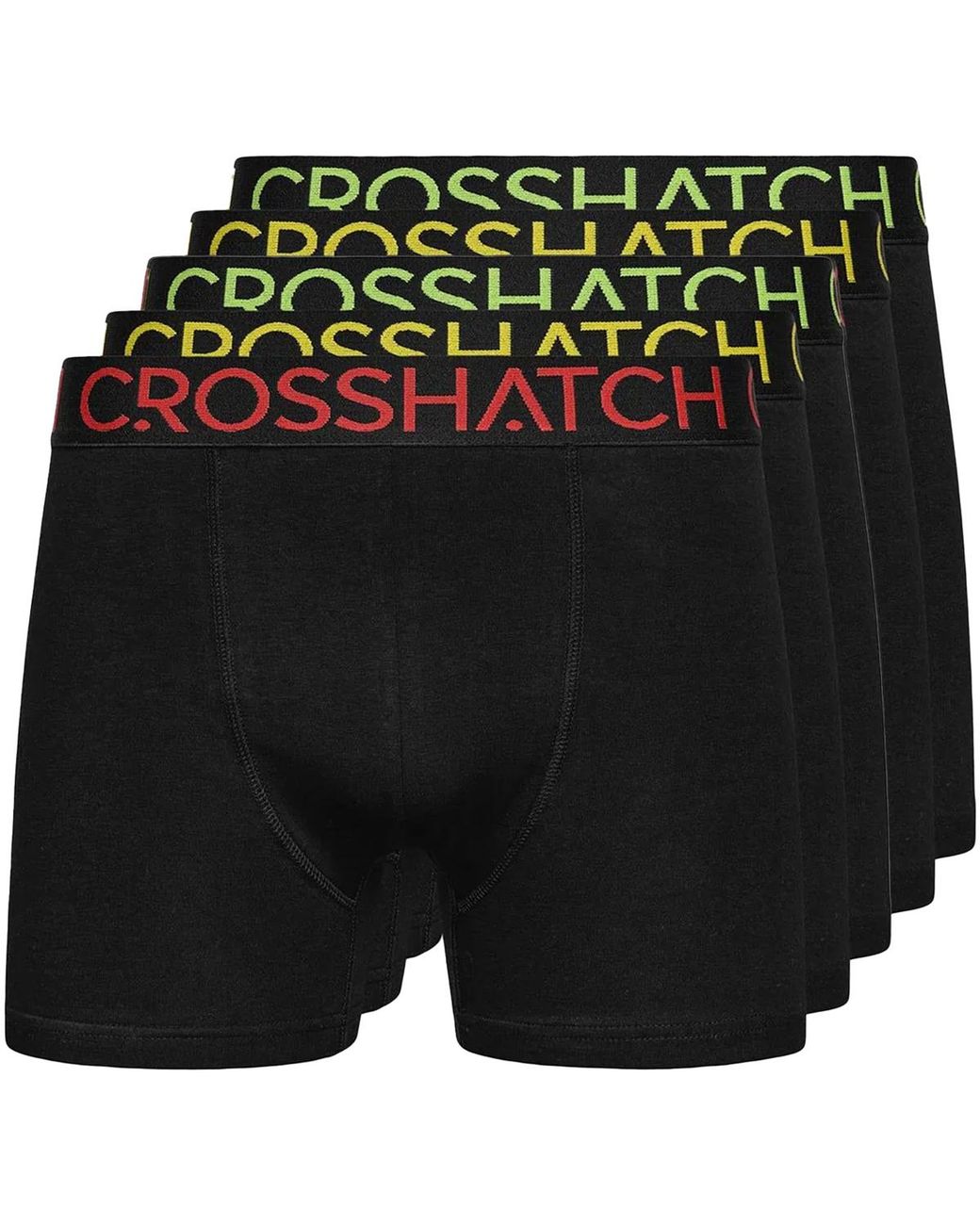 Boxers Chasma Crosshatch pour homme en coloris Black