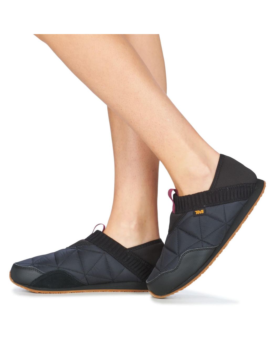 Teva Rubber Ember Moc Womens Black Slippers Save 15 Lyst