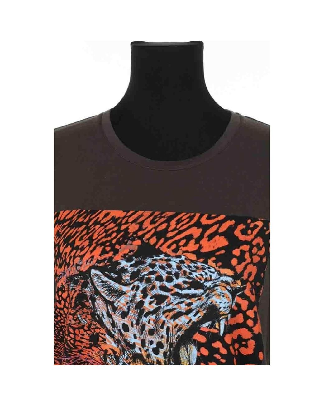 T-shirt T-shirt en coton gris Zadig & Voltaire en coloris Black