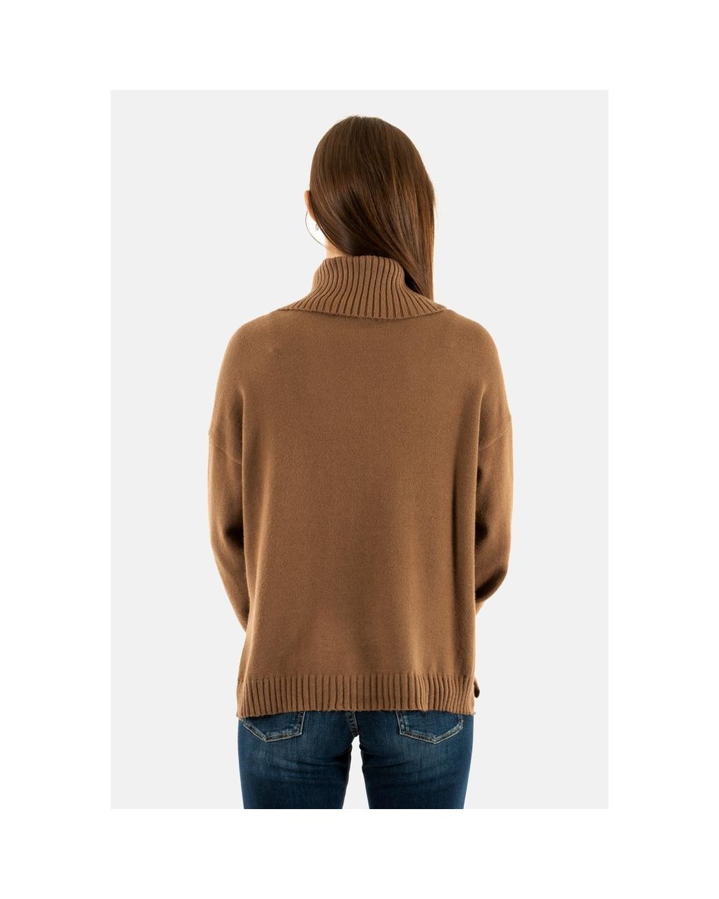 Pull 15328247 ONLY en coloris Brown
