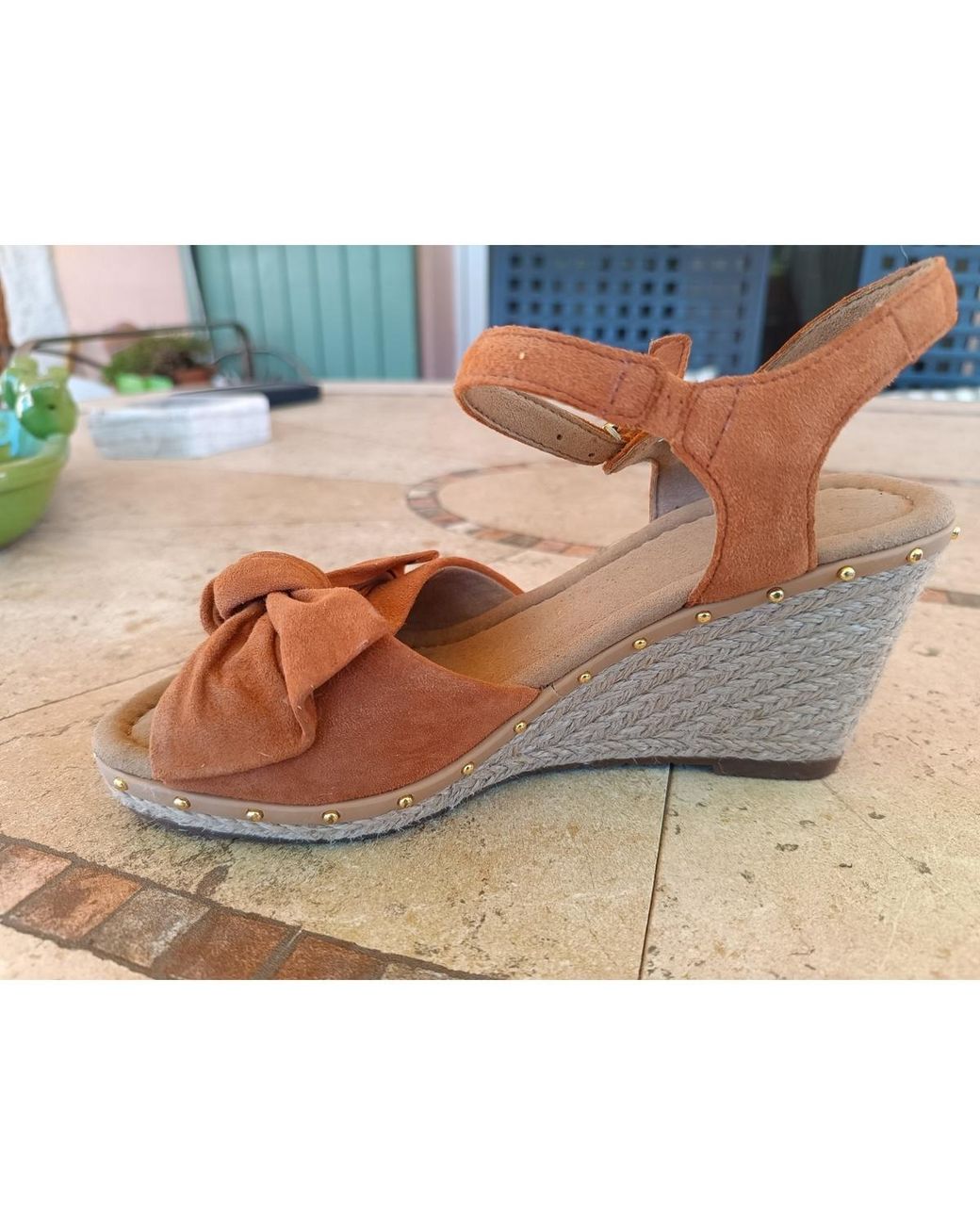 Sandales Compensées Sandales Femme Gabor en coloris Brown