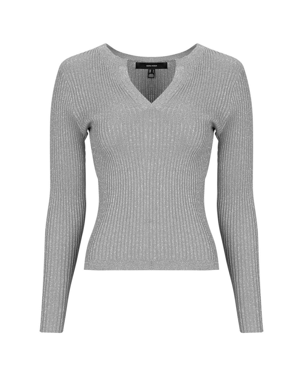 Pull Vmroma Vero Moda en coloris Gray