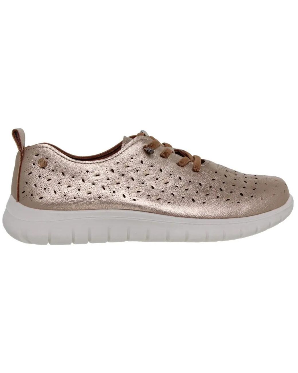 Baskets Basses Casual en coloris Gray