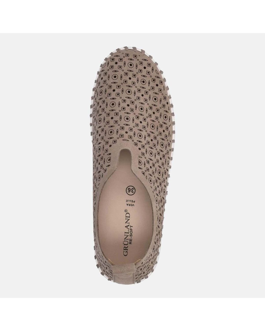Slip Ons Sneakers Grünland en coloris Brown