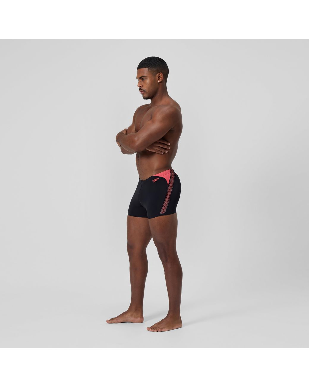 Speedo Multicolor Hyperboom Splice Aquashort/Coral for men