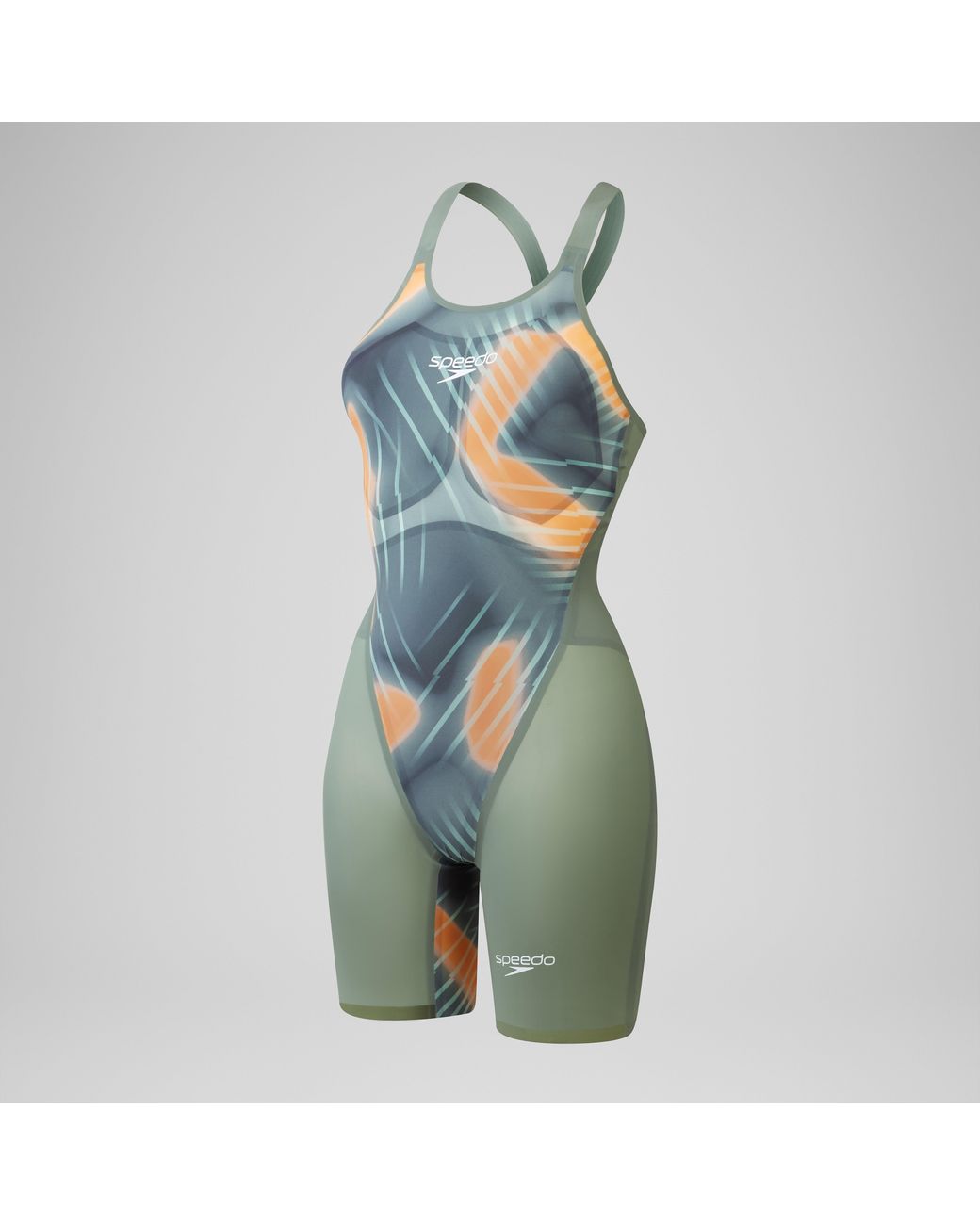Speedo Green Fastskin Lzr Pure Valor 2.0 Closedback Kneeskin