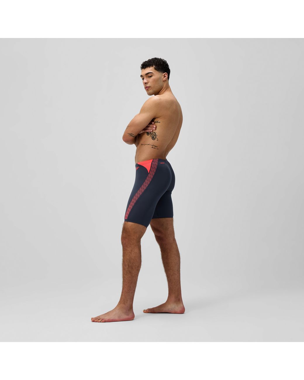 Speedo Blue Hyperboom Splice Jammer for men