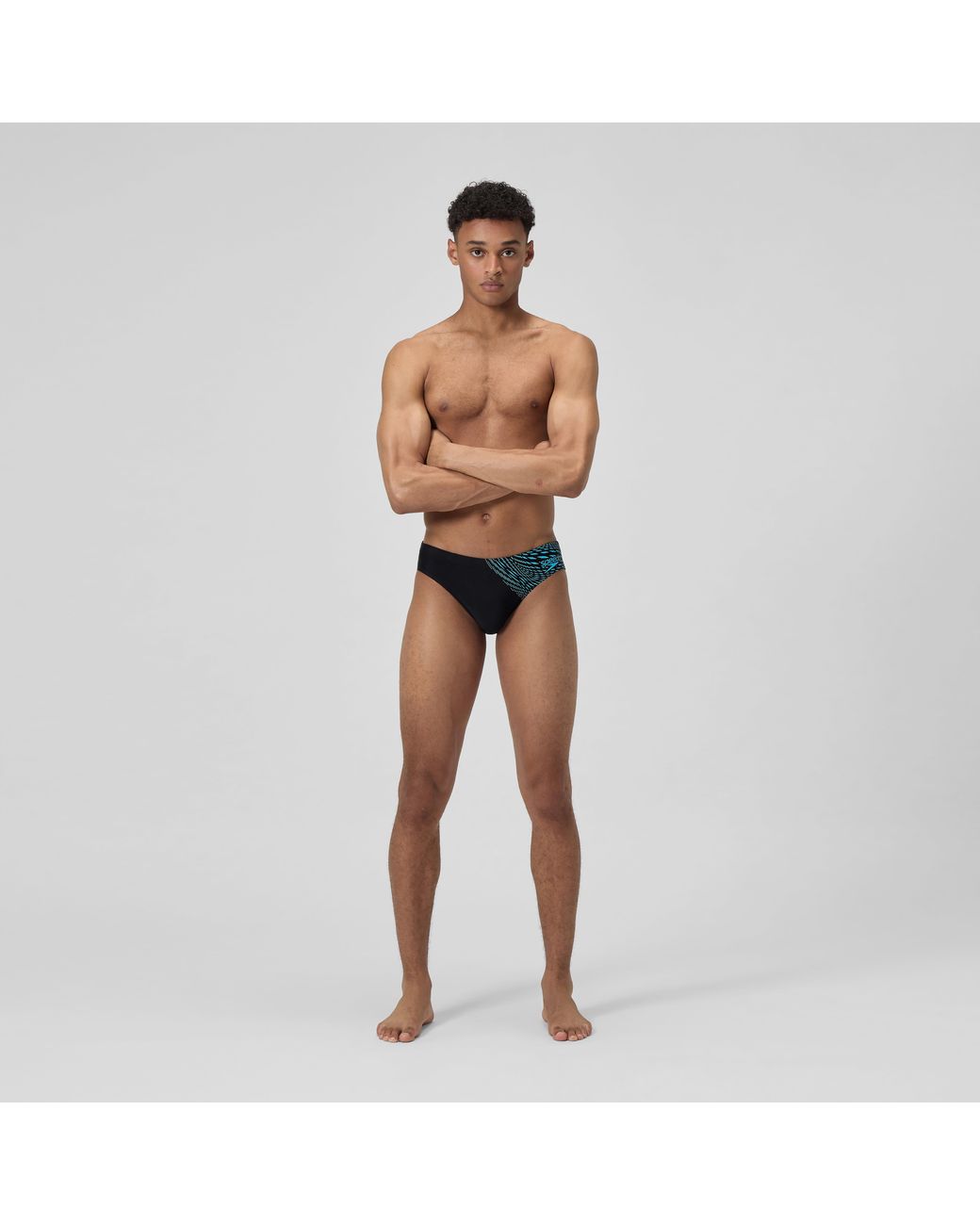 Speedo Multicolor Medley Logo Brief for men