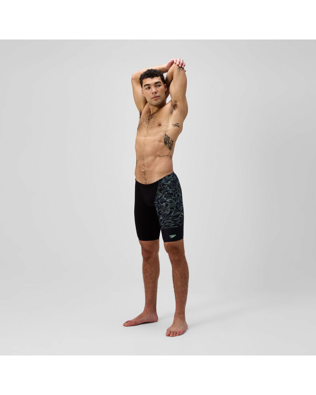 Speedo Blue Hyperboom Splice Jammer for men