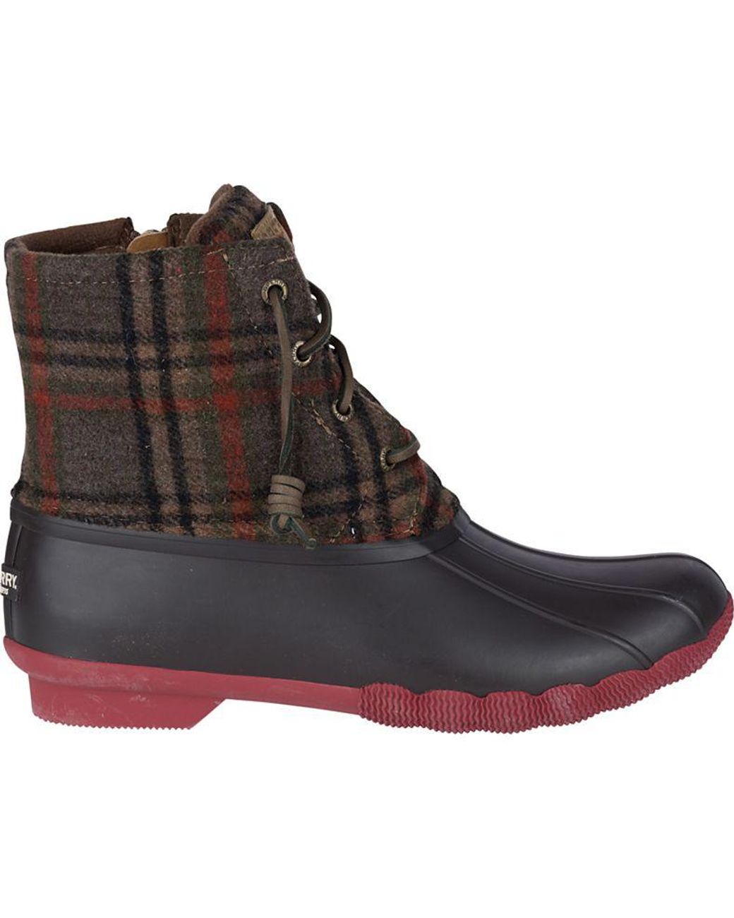Saltwater Plaid Duck Boot 
