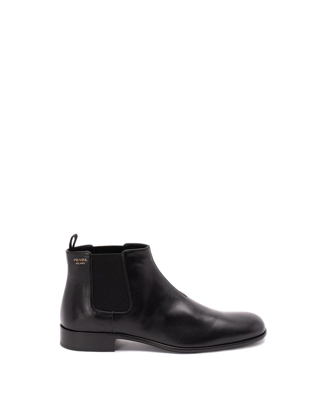 Prada White Ankle Boots