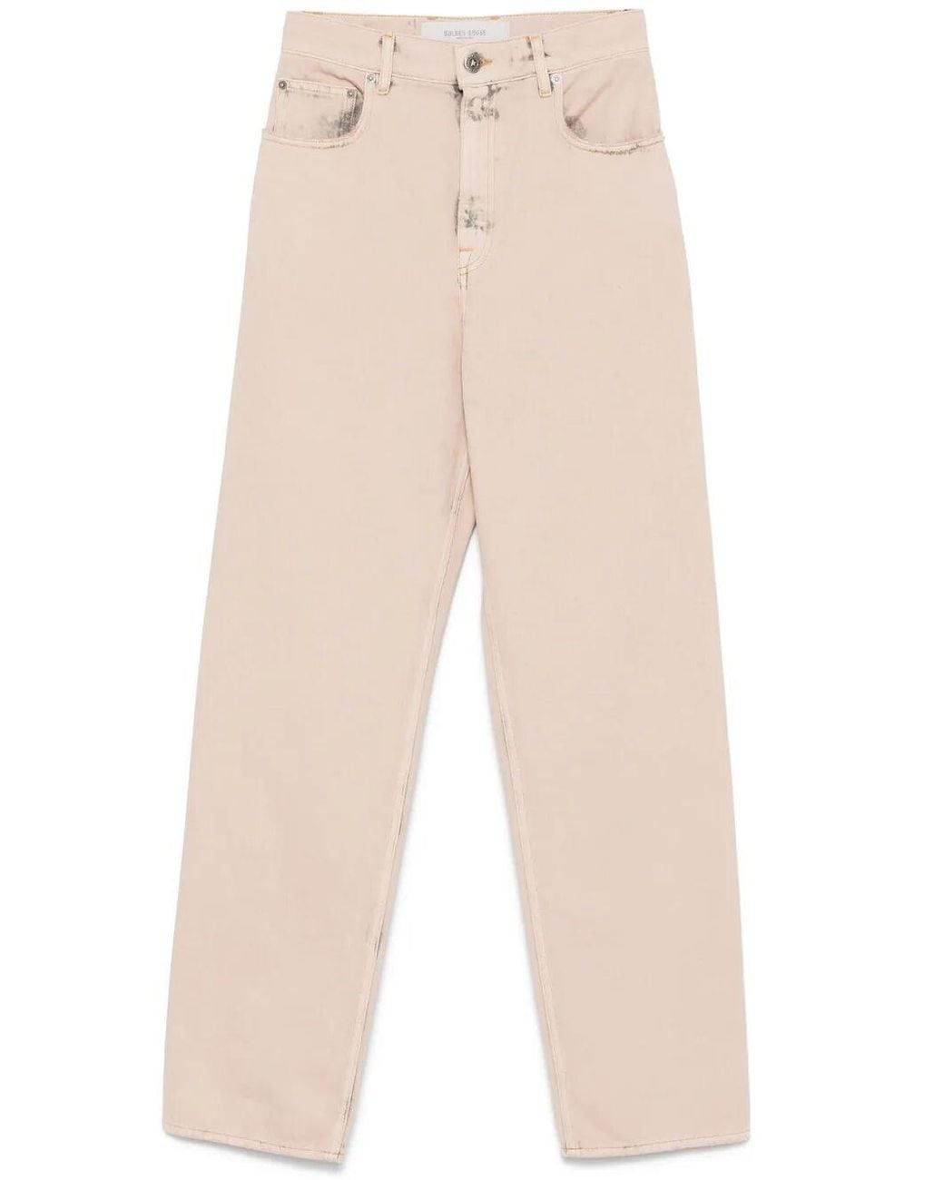 Golden Goose Deluxe Brand Natural Classic 100% Cotton Jeans