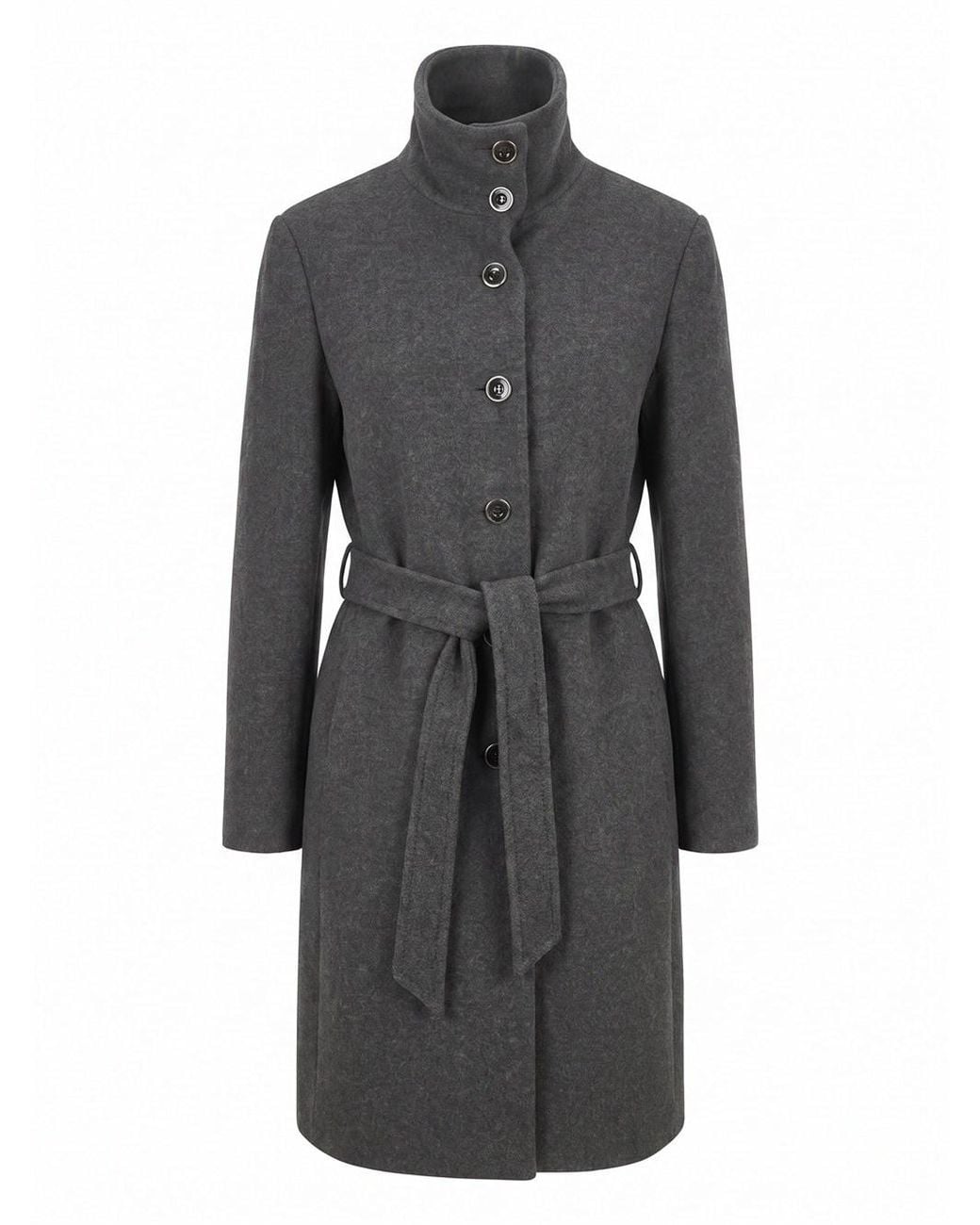 Pinko Gray Citiso Coat