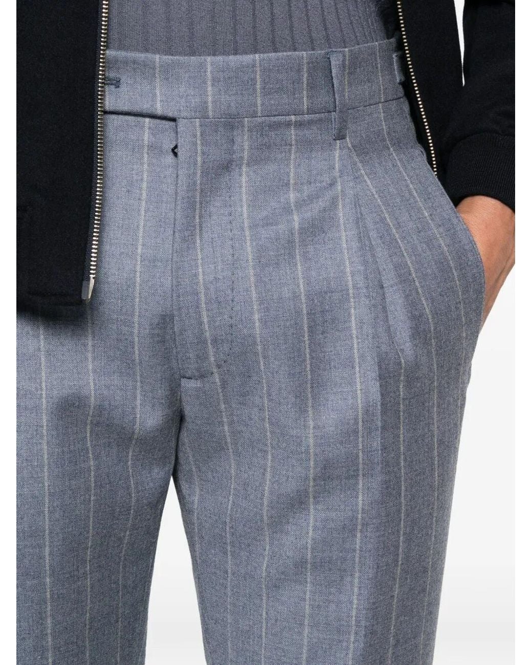 Berwich Blue Pants for men
